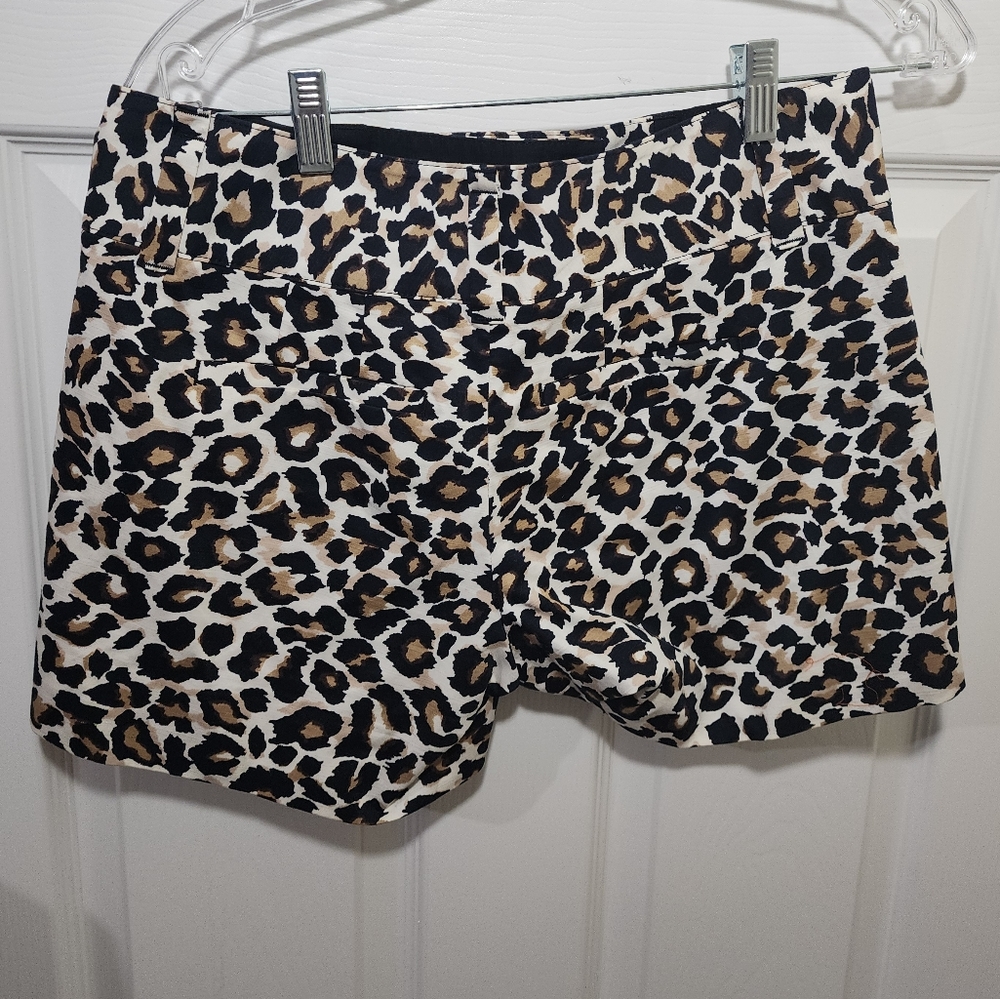 Leopard Print Short Shorts - Picture 2 of 7